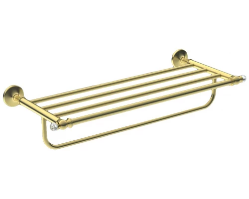 Полка для полотенец Art&Max Antic Crystal AM-E-2622SJ-Do, золото