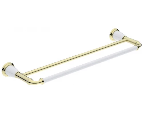 Двойной полотенцедержатель Art&Max Bianchi (Бьянки) AM-E-2609-D-Do, 50.5 см, золото