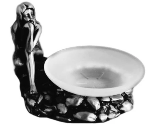 Мыльница Art&Max Juno AM-B-0071C-T, серебро