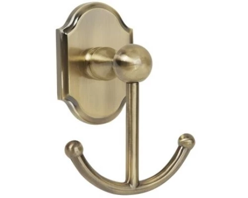 Крючок двойной большой Veragio, бронза VR.STD-7733.BR