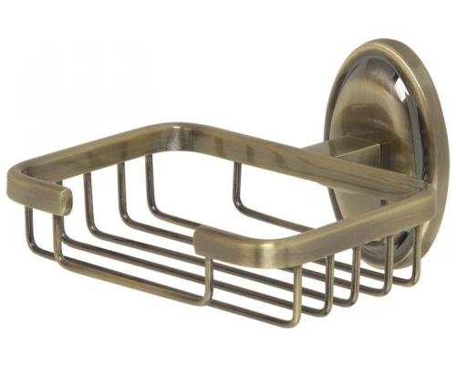 Мыльница-решетка настенная, бронза VR.BNR-7852.BR