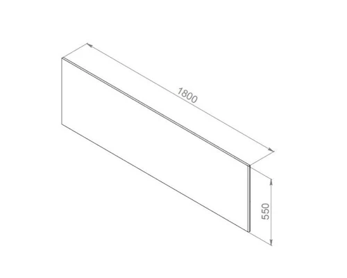 Панель фронтальная Am.Pm Inspire 2.0 W52A-180-080W-P для ванны