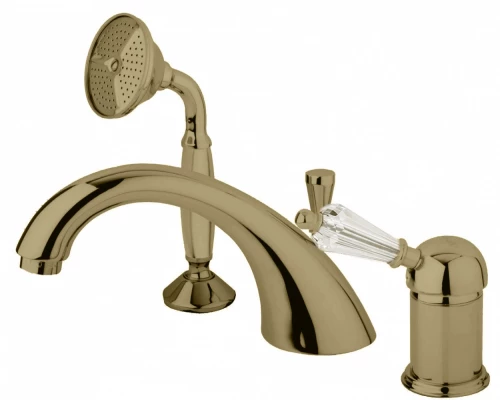 Смеситель Cezares VINTAGE-BVDM-02-Sw для ванны, бронза, ручки Swarovski