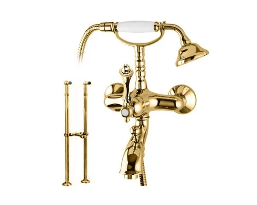 Смеситель Cezares Margot MARGOT-VDPS-03/24-M для ванны/душа, золото