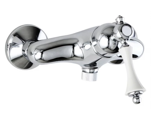 Смеситель Cezares Margot MARGOT-DM-01-Bi для душа, хром/белый