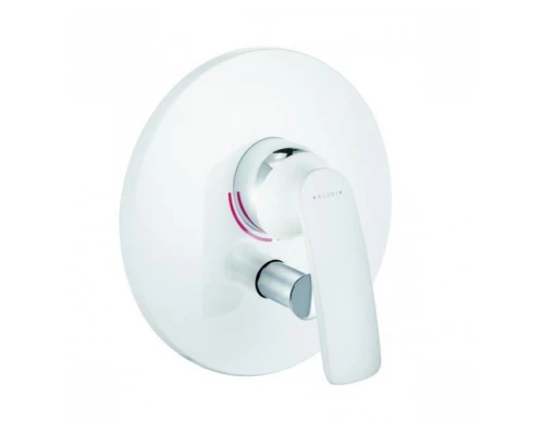 Смеситель Kludi Balance 526509175 для ванны и душа, белый (отсутствует упаковка)