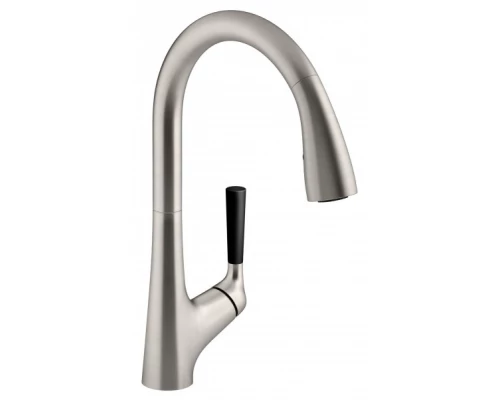 Смеситель Jacob Delafon Malleco E562-CP для кухонной мойки, с выдвижным изливом, хром