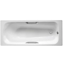 Чугунная ванна Jacob Delafon Melanie, 160 x 70 см, ножки и слив-перелив в подарок, цвет белый, E2935-00