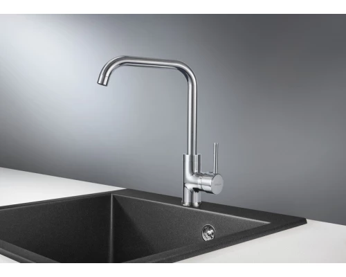 Смеситель для кухни GRANULA (0041, ХРОМ)