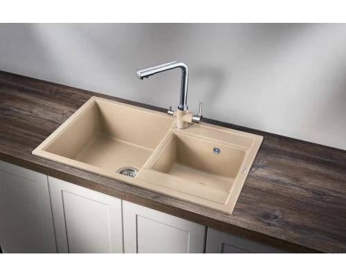 Кухонная мойка GRANULA (8201, ПЕСОК)