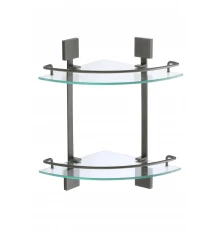 Полка Savol угловая двойная (S-065322Q)