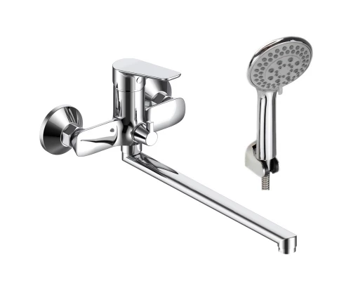 Смеситель для ванны VODA "Storm" с аксессуарами (STO31)