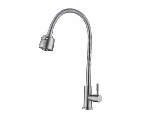 Смеситель на одну воду ( моно смеситель ) Hansen H41152 сатин