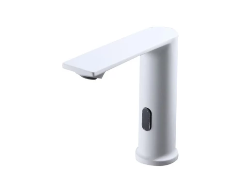 Смеситель сенсорный для умывальника из латуни от бренда Hansen H70004-F белый