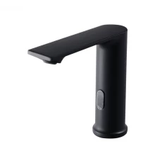 Смеситель сенсорный для умывальника из латуни от бренда Hansen H70004-C черный