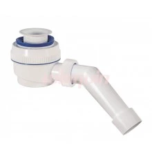 Сифон для душевого поддона с пластмассовым выпуском (1½) WIRPLAST