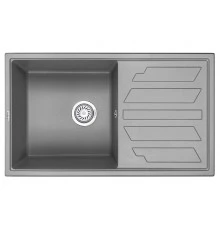 Кухонная мойка GRANULA (8002, АЛЮМИНИУМ)