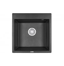 Кухонная мойка GRANULA (5102, ЧЕРНЫЙ)