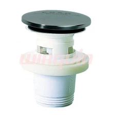 Выпуск QUICK CLACK автоматический, полипропилен, с крышкой из нерж. стали, D65, (32500201), WIRQUIN