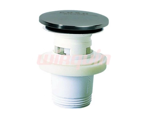 Выпуск QUICK CLACK автоматический, полипропилен, с крышкой из нерж. стали, D65, (32500201), WIRQUIN