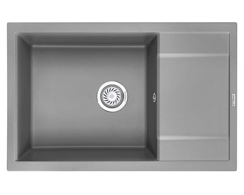 Кухонная мойка GRANULA (7805, АЛЮМИНИУМ)