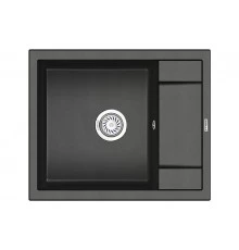 Кухонная мойка GRANULA (6002, ЧЕРНЫЙ)