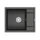 Кухонная мойка GRANULA (6002, ЧЕРНЫЙ)