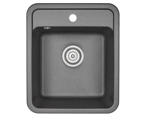 Кухонная мойка GRANULA (4202, ЧЕРНЫЙ)
