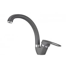 03-ST, ГРАФИТ Смеситель для кухни, сер., GRANULA STANDART