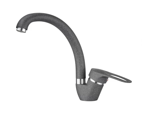 03-ST, ГРАФИТ Смеситель для кухни, сер., GRANULA STANDART