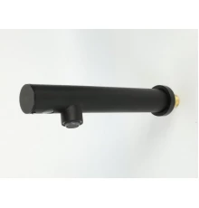 Автоматический настенный кран для раковины 07263.N черный, шт