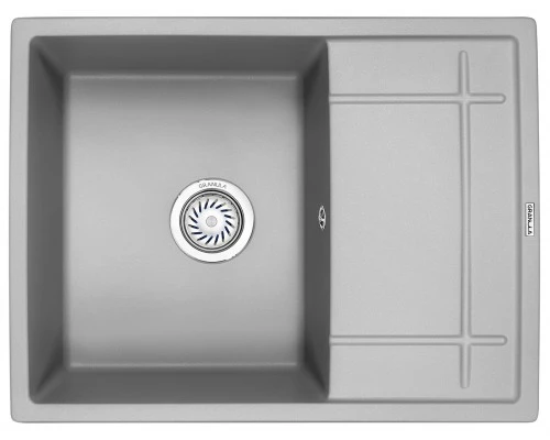 Кухонная мойка GRANULA (6501, АЛЮМИНИУМ)