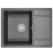 Кухонная мойка GRANULA (6503, ЧЕРНЫЙ)