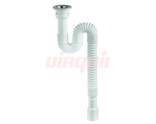 Сифон гофрированный 1¼ х 32/40 мм, L800 мм WIRQUIN