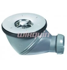 Сифон JAMES D90 мм, выход D40 мм, мультипозиционный, WIRQUIN