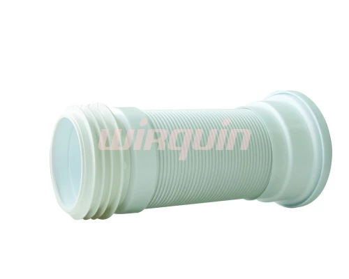 Гофрированная труба D110мм для унитаза длина 290-640мм, WIRQUIN