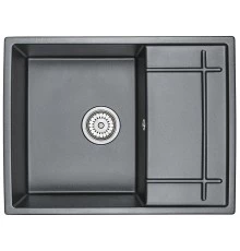 Кухонная мойка GRANULA (6501, ШВАРЦ)