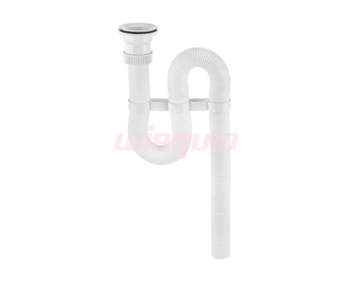 Сифон для ванны поворотный, выход ф 40мм,VIRPLAST