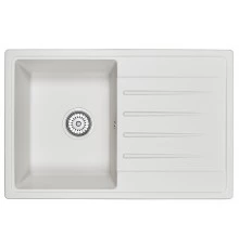 Кухонная мойка GRANULA (7602, БЕЛЫЙ)