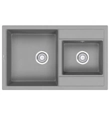 Кухонная мойка GRANULA (8201, БАЗАЛЬТ)