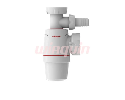 NEO Сифон 1 1/2*40 мм., с отводом для стиральной машины, без выпуска, WIRQUIN