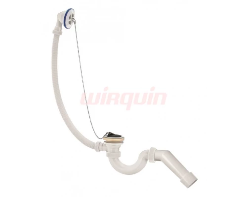 Сифон МИНИ Элит для ванн с гибкой трубой (D40/50), VIRPLAST