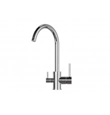 2168, ХРОМ Смеситель для кухни однорыч., с подкл. для питьевой воды GRANULA