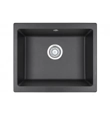 Кухонная мойка GRANULA (5551, ЧЕРНЫЙ)