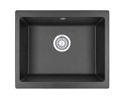 Кухонная мойка GRANULA (5551, ЧЕРНЫЙ)