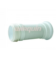 Слив для унитаза армированный L 290-640 мм., D 110 мм.,, VIRPLAST