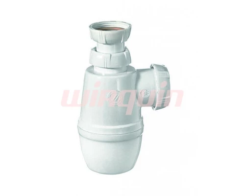 МИНОР сифон 1 1/4*40 мм (SM2000) без выпуска, WIRQUIN