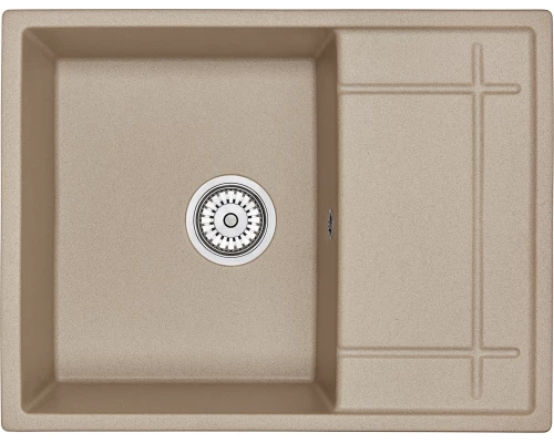 Кухонная мойка GRANULA (6501, ПЕСОК)