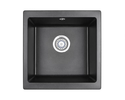 Кухонная мойка GRANULA (4451, ЧЕРНЫЙ)