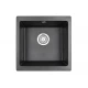 Кухонная мойка GRANULA (4451, ЧЕРНЫЙ)